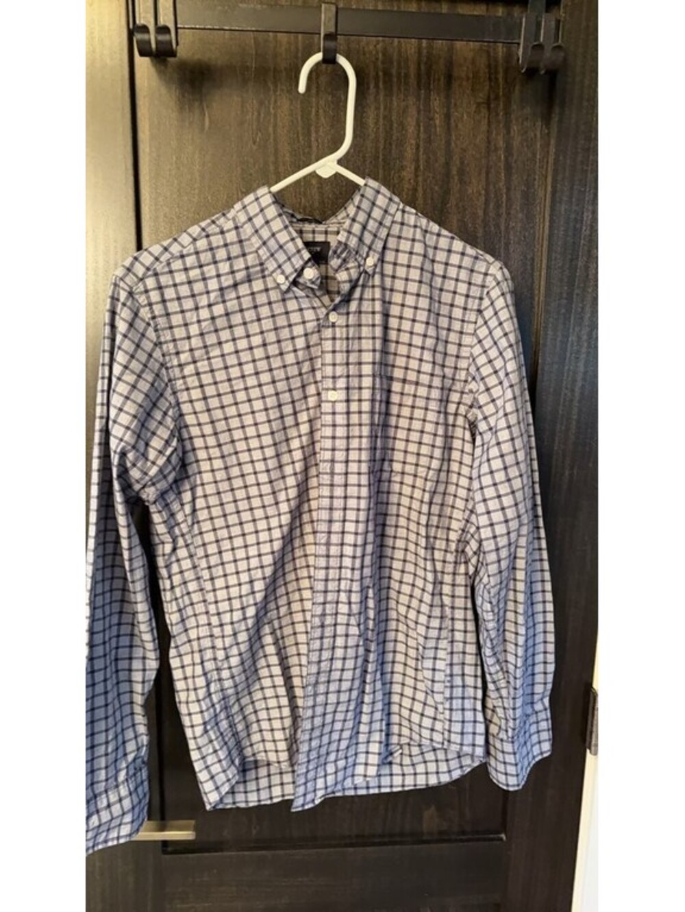J.Crew Slim Fit Checkered Button-Down Shirt 0089